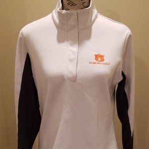 Medium Under Armour - Auburn Golf half zip
